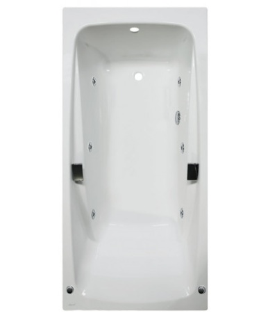 Ванна Jacob Delafon Repos 180x85 (с ручками) с гидромассажем